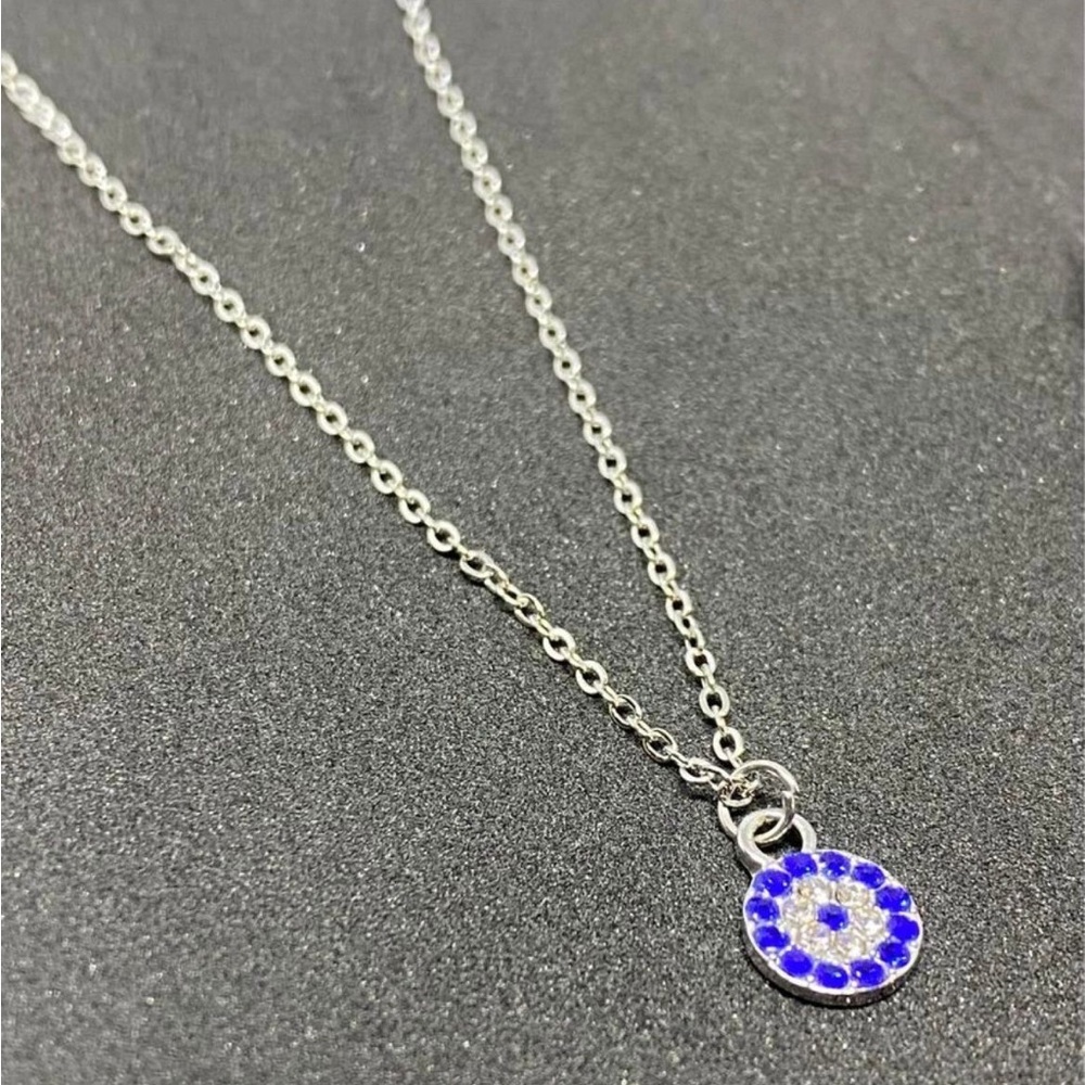 Women Blue Crystal Necklace
